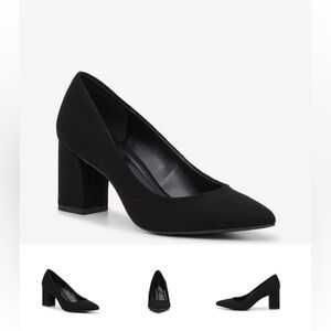Kelly & Katie Classic Black Block Heels